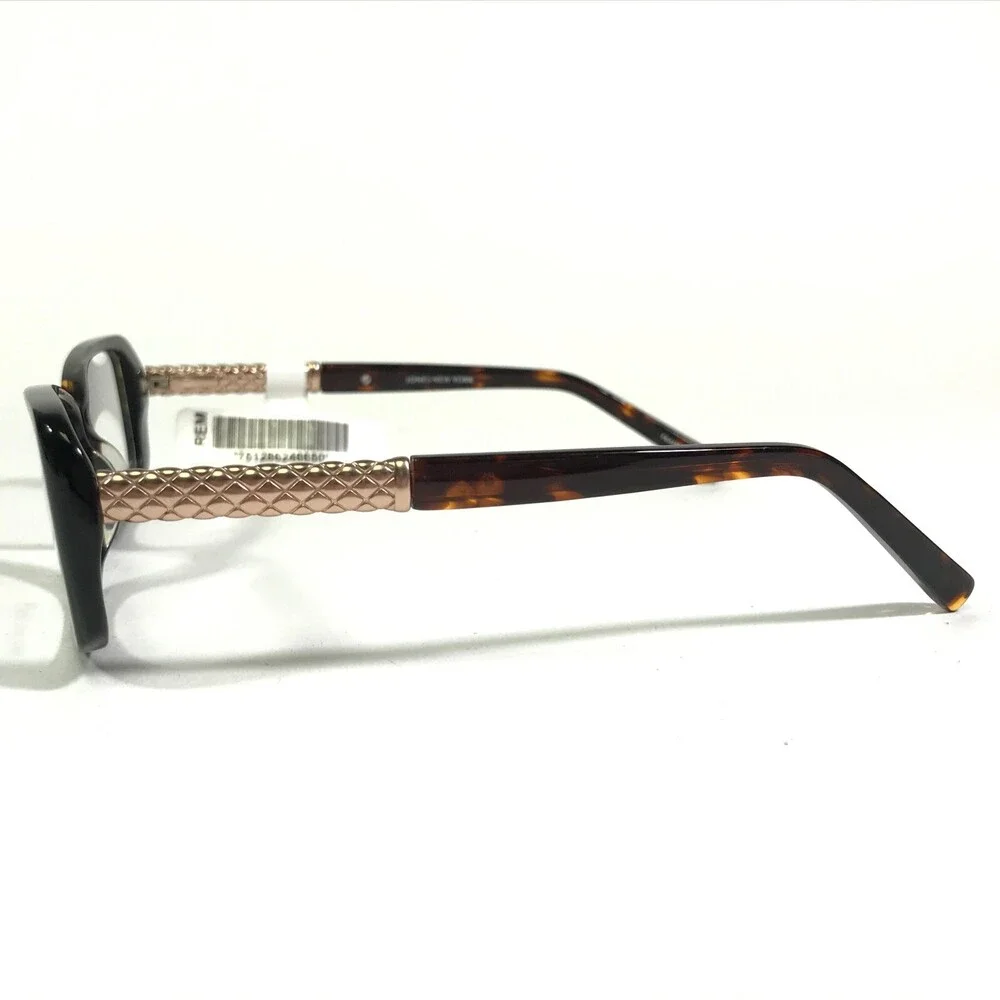 Jones New York Eyeglasses Frames J746 TORTOISE Gold Square Full Rim 54-14-135